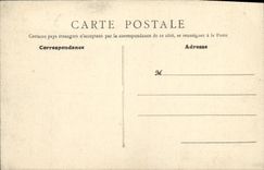 VINTAGE POSTCARD Monastery of co. Marie of Plerre which Transfers the cemetery