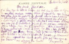 VINTAGE POSTCARD Monastery of co. Marie of Plerre which Transfers the abbey and the part of water