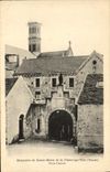 VINTAGE POSTCARD Monastery of co. Marie of Plerre which Transfers Main door