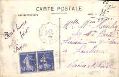 POSTAL de la VENDIMIA en Morvan Pedro que transfiere la opinión panorámica del monasterio