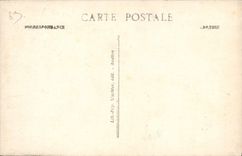 VINTAGE POSTCARD Pierre Perthuis the church Valley of the Cure