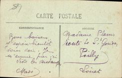 VINTAGE POSTCARD Monastery of co. Marie of Pierre who Transfers the Monastery