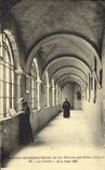 VINTAGE POSTCARD Monastery of co. Marie of Pierre who Transfers the Moines cloister