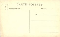 VINTAGE POSTCARD Monastery of co. Marie of Pierre who Transfers the Moines cloister