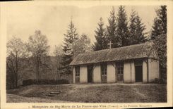 VINTAGE POSTCARD Monastery of co. Marie of Pierre who transfers the first monastery