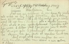 VINTAGE POSTCARD Sens a Tower of the old walls