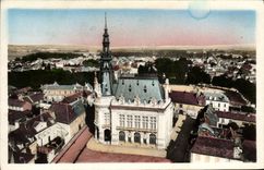 VINTAGE POSTCARD Sens Seen of I' Town hall