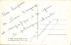 VINTAGE POSTCARD Sens Seen of I' Town hall