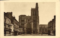 CPA Sens La Cathedrale Saint Etienne