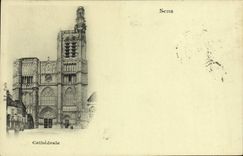 CPA Sens Cathedrale
