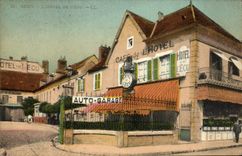 CPA Sens L'hotel De l'Ecu Garage