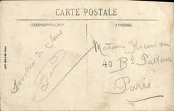 VINTAGE POSTCARD Sens Panorama of I' Yonne