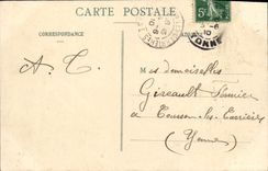 CPA Sens Abside de I'Hotel de ville