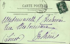 CPA Sens La Cathedrale La statue de St thomas Archeveque de Canterbury