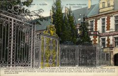 CPA Sens La Grille de l'ancien Archeveche