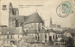 CPA Sens Abside de la Cathedrale