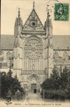 CPA Sens La Cathedrale le Portail de Moise