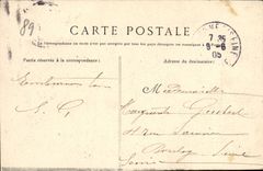 VINTAGE POSTCARD Sens the Cathedral and the Place