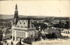 CPA Sens Vue sur le Quartier Madagascar et l'Hotel de Ville