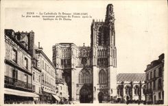 CPA Sens La Cathedrale St Etienne 