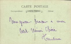 VINTAGE POSTCARD Monastery of Sainte Marie of Plerre which Transfers the virgin of the way of cross