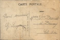 VINTAGE POSTCARD Monastery of Plerre which Transfers the church