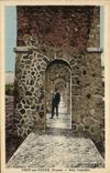 CPA Pont sur Yonne Sous l'aqueduc
