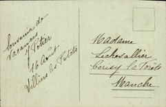 Tumbas del corte de la POSTAL de la VENDIMIA una esquina de la charca