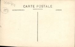 CPA St Fargeau Chateau et Plece d'Eau