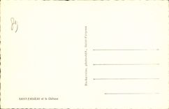 VINTAGE POSTCARD St Fargeau and the Castle