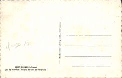 VINTAGE POSTCARD St Fargeau Lake of basic the Galerle Bumblebee and Outfall