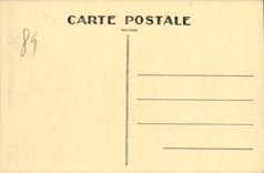 VINTAGE POSTCARD St Florentin the Old woman Tower