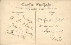 St Florentin interior de la POSTAL de la VENDIMIA de la iglesia