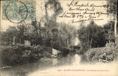 CPA Saint Florentin Les Bords de l'Armance