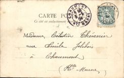 VINTAGE POSTCARD St Florentin the Tower