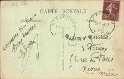 Grados santos de Florentin de la POSTAL de la VENDIMIA grandes de la escalera de la iglesia de la puerta norteña de la iglesia