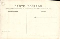 VINTAGE POSTCARD Holy Julien of Sault the Porch of the Church