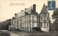 CPA Saint Loup D'Ordon Chateau Facade du devant