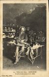 VINTAGE POSTCARD Valley of the Cure More Saint the Leuleu father playing of hurdy-gurdy TOP