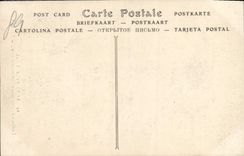 POSTAL de la VENDIMIA santa más la cueva del padre Leleu que sube con la cuerda