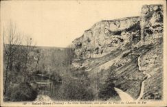 CPA Saint More La Cote Rocheuse oue prise du Pont du Chemin de fer