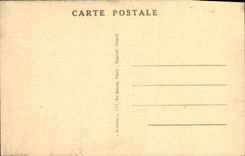 VINTAGE POSTCARD Holy Father under Vezelay Frontage the Church