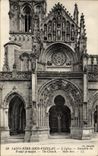 VINTAGE POSTCARD Holy Father under Vezelay the Church Together of the principal Gate