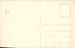 VINTAGE POSTCARD St Father sour Vezelay Collection of the Church Interior