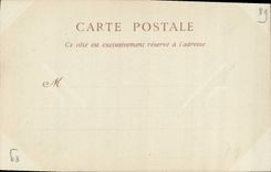 VINTAGE POSTCARD Holy Father sour Vezelay Porch of the Church