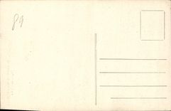 VINTAGE POSTCARD Holy Father sour Vezelay Frontage of the Church