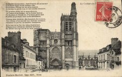 CPA Sens La Cathedrale