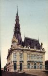 CPA Sens L'Hotel de Ville Facade d'angle Stykle Flamand Renalssance