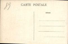 VINTAGE POSTCARD Sens Court and Garden of the Synodal Palate
