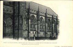 VINTAGE POSTCARD Sens the synodal Palate Old Palate of Officiality